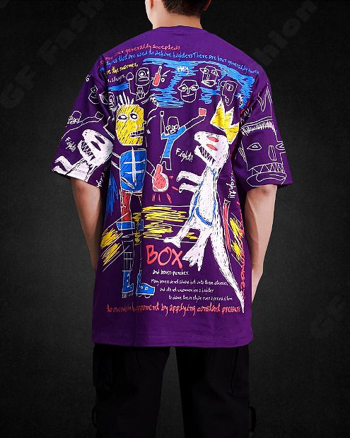 เสื้อยืดโอเวอร์ไซส์-TSO-1128B